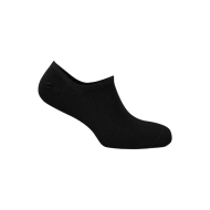 Vegan Bambu Unisex Babet Görünmez Çorap Siyah 8'li