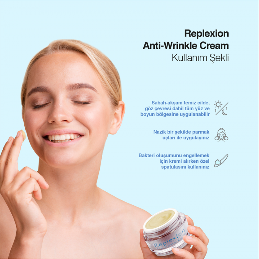 REPLEXION Anti-Wrinkle Cream 50 ml. Kırışıklık Karşıtı Krem